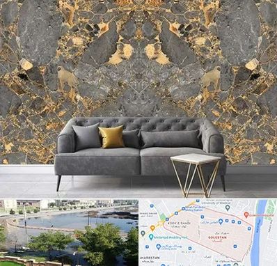 فروش سنگ اسلب در گلستان اهواز 