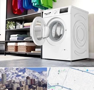 تعمیر ماشین لباسشویی بوش در ازگل