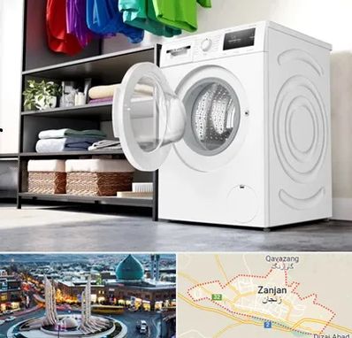 تعمیر ماشین لباسشویی بوش در زنجان