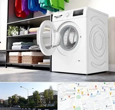 تعمیر ماشین لباسشویی بوش در میدان کاج 