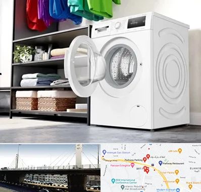 تعمیر ماشین لباسشویی بوش در پارک وی 