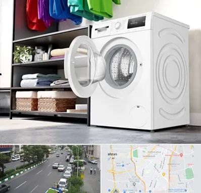 تعمیر ماشین لباسشویی بوش در ستارخان 