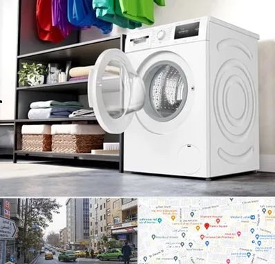 تعمیر ماشین لباسشویی بوش در فاطمی 