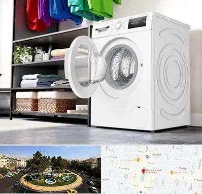 تعمیر ماشین لباسشویی بوش در هفت حوض 