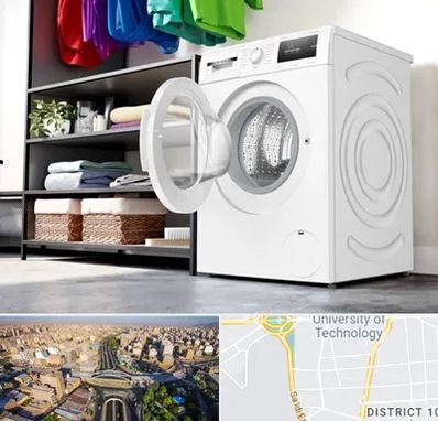 تعمیر ماشین لباسشویی بوش در استاد معین 