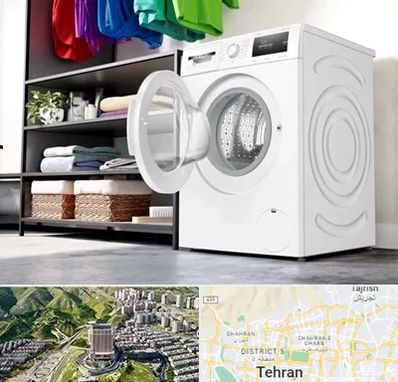 تعمیر ماشین لباسشویی بوش در شمال تهران 