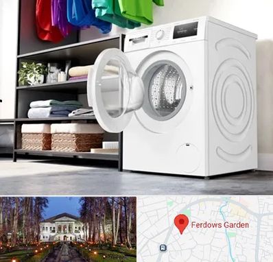 تعمیر ماشین لباسشویی بوش در باغ فردوس