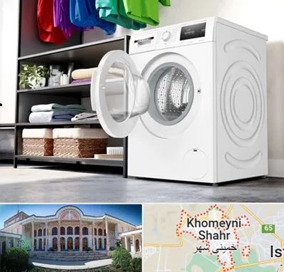 تعمیر ماشین لباسشویی بوش در خمینی شهر