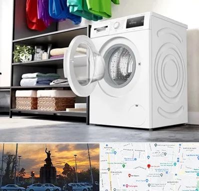 تعمیر ماشین لباسشویی بوش در میدان حر 