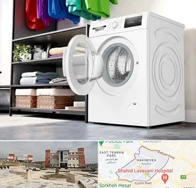 تعمیر ماشین لباسشویی بوش در حکیمیه 