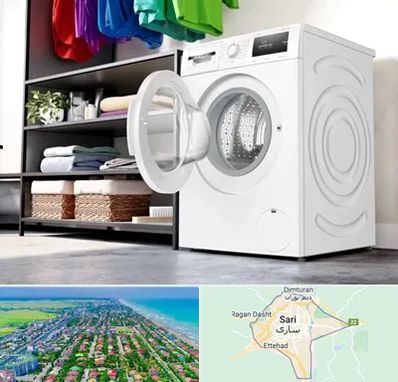 تعمیر ماشین لباسشویی بوش در ساری