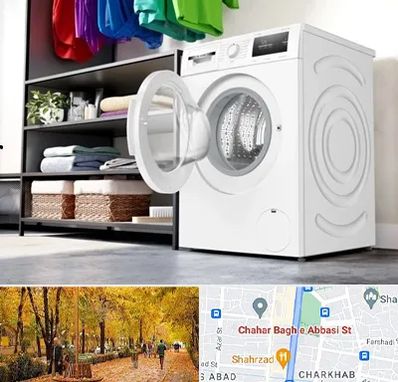 تعمیر ماشین لباسشویی بوش در چهارباغ اصفهان 