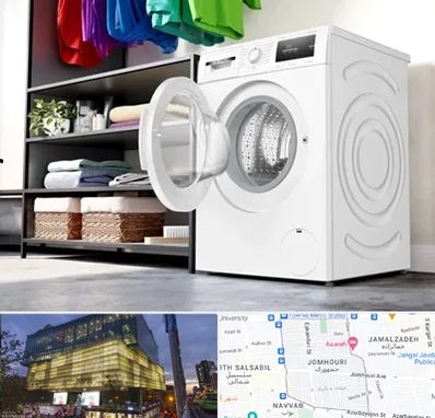 تعمیر ماشین لباسشویی بوش در جمهوری 
