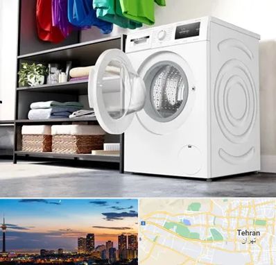 تعمیر ماشین لباسشویی بوش در غرب تهران 