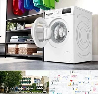 تعمیر ماشین لباسشویی بوش در طالقانی 