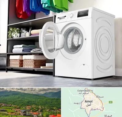 تعمیر ماشین لباسشویی بوش در آمل