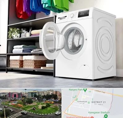 تعمیر ماشین لباسشویی بوش در تهرانسر 