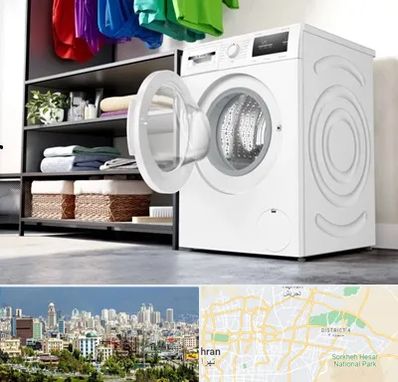 تعمیر ماشین لباسشویی بوش در شرق تهران 