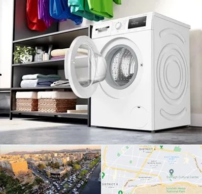 تعمیر ماشین لباسشویی بوش در تهرانپارس 