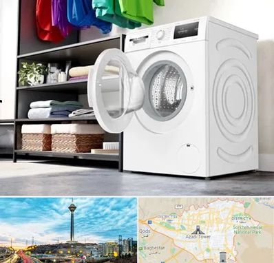 تعمیر ماشین لباسشویی بوش در تهران