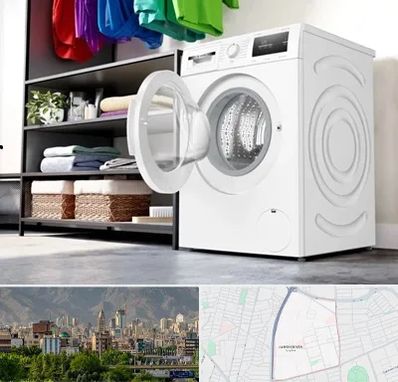 تعمیر ماشین لباسشویی بوش در جمشیدیه