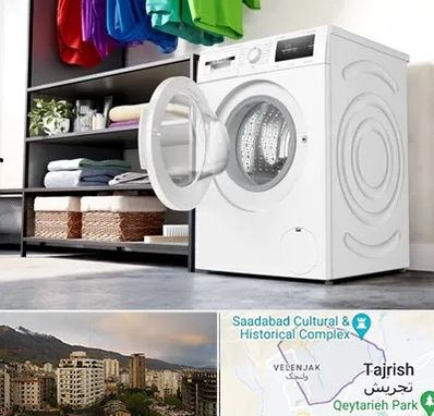 تعمیر ماشین لباسشویی بوش در زعفرانیه 