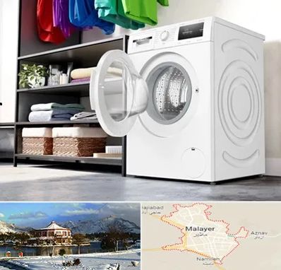 تعمیر ماشین لباسشویی بوش در ملایر