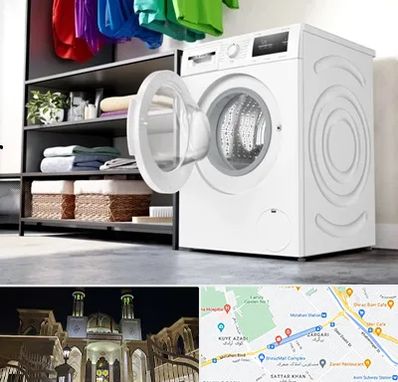 تعمیر ماشین لباسشویی بوش در زرگری شیراز 