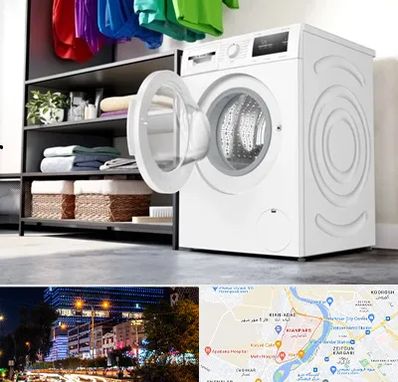 تعمیر ماشین لباسشویی بوش در کیانپارس اهواز 