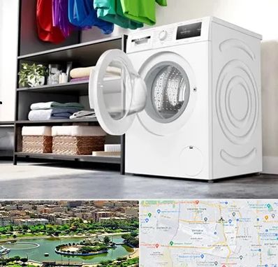 تعمیر ماشین لباسشویی بوش در منطقه 9 تهران 