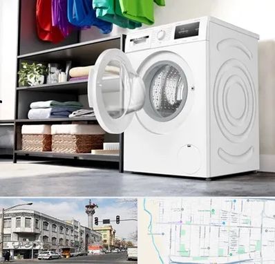 تعمیر ماشین لباسشویی بوش در 17شهریور