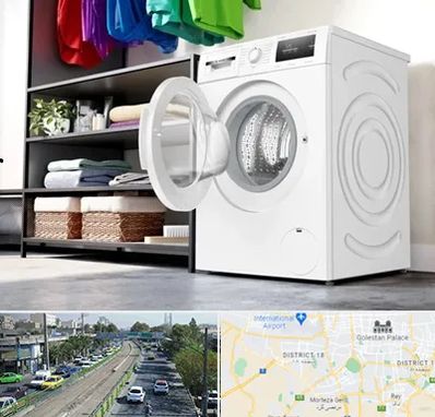 تعمیر ماشین لباسشویی بوش در جنوب تهران 