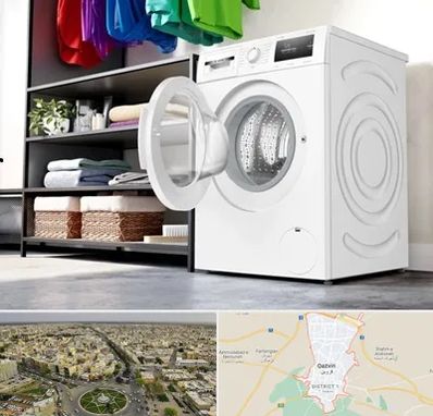 تعمیر ماشین لباسشویی بوش در قزوین