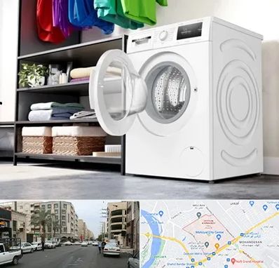 تعمیر ماشین لباسشویی بوش در زیتون کارمندی اهواز 