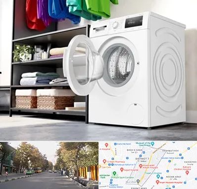تعمیر ماشین لباسشویی بوش در شریعتی 
