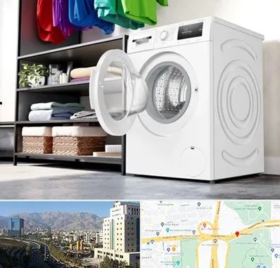 تعمیر ماشین لباسشویی بوش در حقانی 