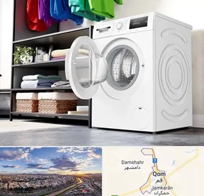 تعمیر ماشین لباسشویی بوش در قم