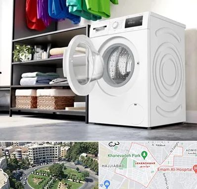 تعمیر ماشین لباسشویی بوش در جهانشهر کرج 