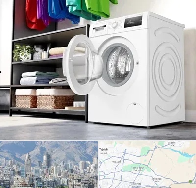 تعمیر ماشین لباسشویی بوش در شمال شرق تهران