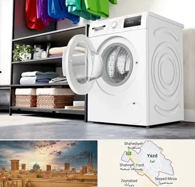 تعمیر ماشین لباسشویی بوش در یزد