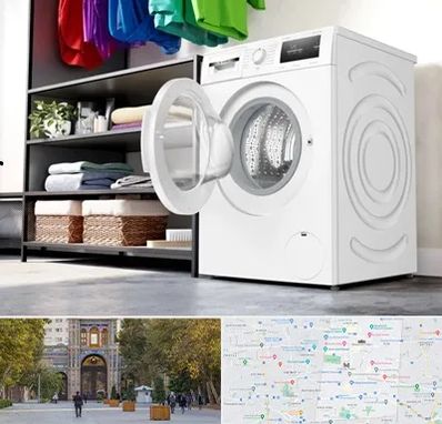 تعمیر ماشین لباسشویی بوش در منطقه 12 تهران 