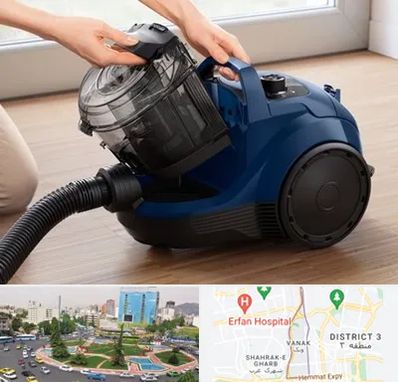 تعمیر جاروبرقی بوش در ونک 