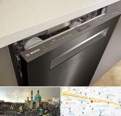 تعمیر ماشین ظرفشویی بوش در رسالت 