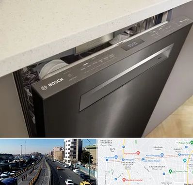 تعمیر ماشین ظرفشویی بوش در پیروزی 