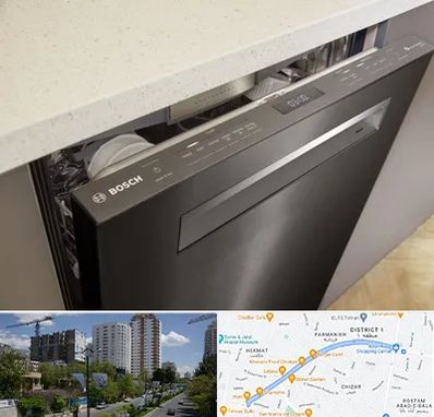 تعمیر ماشین ظرفشویی بوش در اندرزگو 