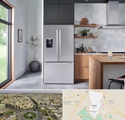 تعمیر یخچال بوش در قزوین