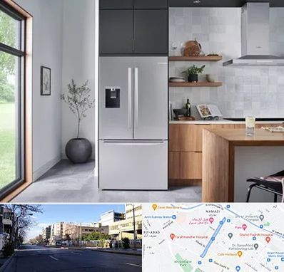 تعمیر یخچال بوش در خیابان ملاصدرا شیراز 