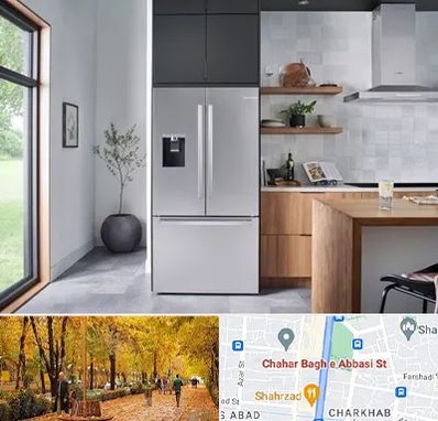 تعمیر یخچال بوش در چهارباغ اصفهان 