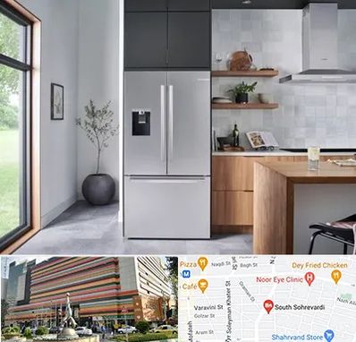 تعمیر یخچال بوش در سهروردی 