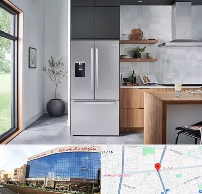 تعمیر یخچال بوش در نصف راه تبریز